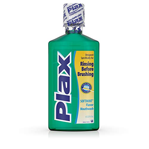 Plax Advanced Formula Plaque Lossening Rinse, Soft Mint, 16 Fl. Oz