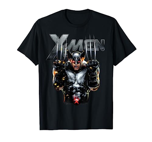 Marvel X-Men Wolverine Full Metal Razor Edge Graphic T-Shirt T-Shirt