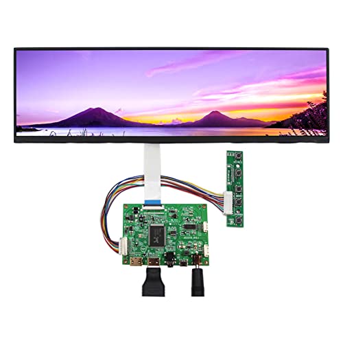 VSDISPLAY 12.6' NV126B5M-N41 12.6inch 1920X515 LCD Screen Work with 2 HD-MI Mini LCD Controller VS-RTD2556HM-V1