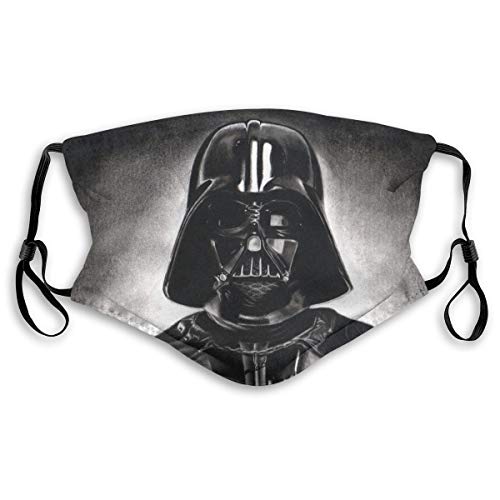 Darth-Vader Face Mask,Reusable Washable Mask,Carbon Filter Dust Facial Protection Face Cover for Kids Boy Girls