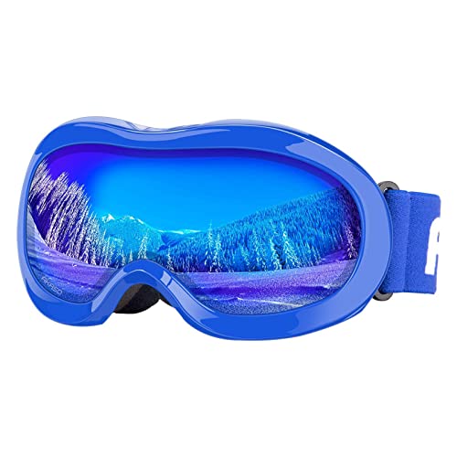 AKASO Kids Ski Goggles, Snowboard Goggles Snow Goggles for Youth, Kids & Teenagers