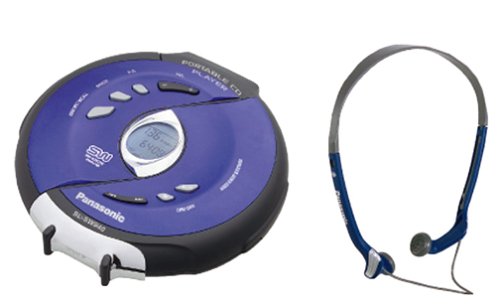 Panasonic SL-SW940 Shockwave Water Resistant Portable CD Player (Blue)