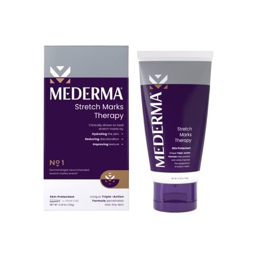 Mederma Stretch Marks Therapy - Help Prevent and treat Stretch Marks - #1 Doctor & Pharmacist Recommended Brand of Scar Treatment - 5.29 oz (150g)