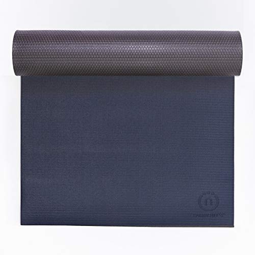 Natural Fitness Hero Yoga Mat, Deep Blue, 24' x 72' x 6mm