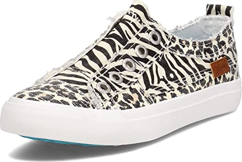 Blowfish Women's Play Crème City Kitty/Zebra 10 M