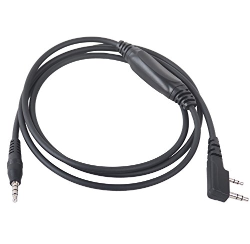 BTECH APRS-K1 Cable (Audio Interface Cable) for BaoFeng, BTECH BF-F8HP, UV-82HP, UV-5X3 (APRSpro, APRSDroid, Compatible - Android, iOS)