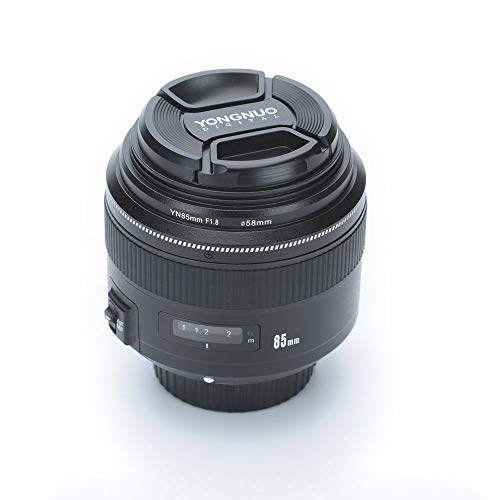 YONGNUO YN85MM F1.8N Lens Large Aperture Medium Telephoto Prime Auto Focus Full Frame Lens for Nikon D7500/D810/D700/D800/D7200/D7100/D7000/D5600/D5500/D5300/D5200/D5100/D5000