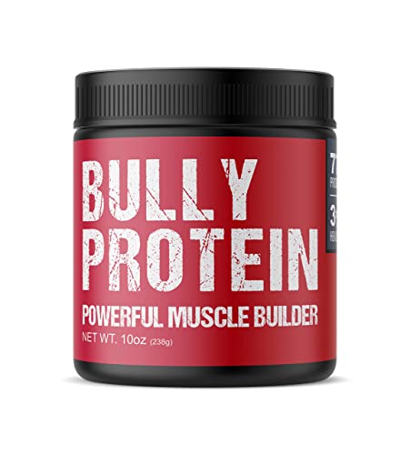 Bully Muscle Builder | | 283gm Dog Protein Powder | 30 Day Supply of Weight Gainer for Your Bully, Pitbull, Frenchies, or More, 60 Servings