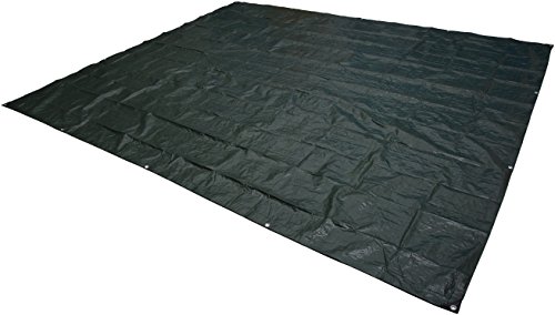 Amazon Basics Waterproof Camping Tarp, 7.5 x 9.5', Dark Green