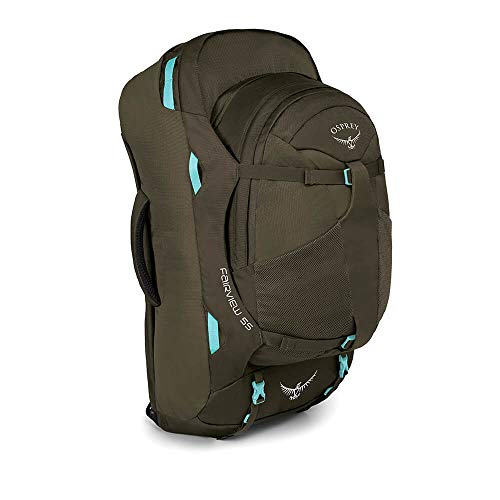 Osprey Fairview 55L Women's Travel Backpack, Misty Grey, WS/M