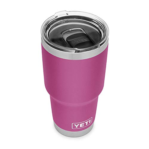 YETI Rambler 30 oz Tumbler, Stainless Steel, Vacuum Insulated with MagSlider Lid, Prickly Pear