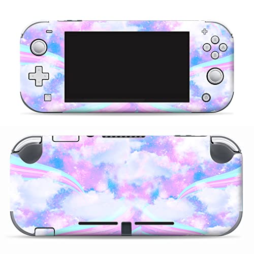 IT'S A SKIN Wrap Compatible with Nintendo Switch (R) Lite - Decals Vinyl Stickers Overlay - Unicorn Galaxy Stars Nebula fairies