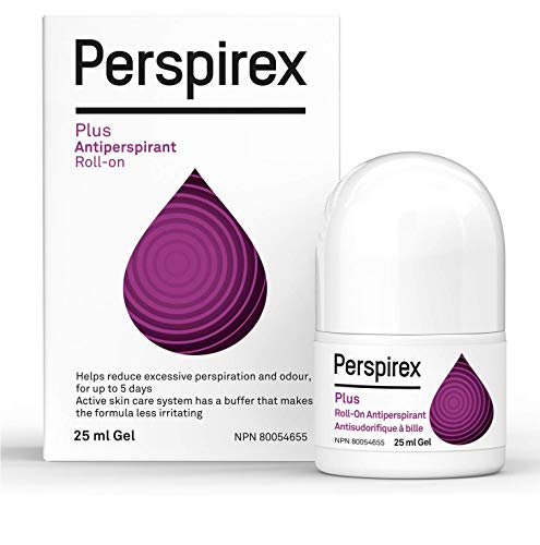 Perspirex Plus Clinical Strength Deodorant for Women – Antiperspirant for Women with Hyperhidrosis and Excessive Sweating – Clinically Proven Superior Protection – Roll On Deodorant
