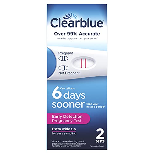 Clearblue Early Detection Pregnancy Test, 2 Count