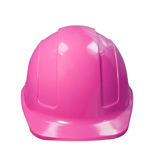 JORESTECH Safety Hard Hat Pink HDPE Cap Style Helmet with 4-Point Adjustable Ratchet Suspension For Work, Home, and General Headwear Protection ANSI Z89.1-14 Compliant HHAT-01