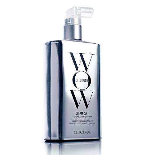 Color Wow Dream Coat Supernatural Spray – Multi-award-winning anti-frizz spray keeps hair frizz-free for days no matter the weather with moisture-repellant anti-humidity technology; glass hair results