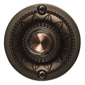 Utilitech Oil-Rubbed Bronze Doorbell Button