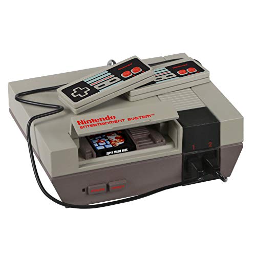 Hallmark Keepsake Christmas Ornament 2020, Nintendo Entertainment System NES Console With Light and Super Mario Bros. Game Sound