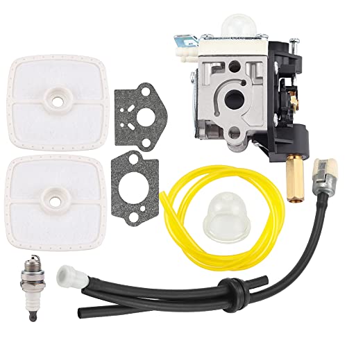 Kizut SRM 210 Carburetor for Echo SRM210 SRM211 GT200 GT201i HC150 HC151 PE200 PE201 PPF210 PPF211 Zama RB-K75 Trimmer Parts Filter Carb Repower Kit