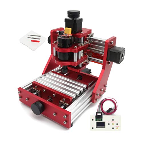 CNCTOPBAOS 3 Axis 1310 CNC Router Kit for Metal Cutting Carving,GRBL Offline Controller,USB Mini Desktop Milling Machine for Aluminum Wood Copper PCB Engraving Machine
