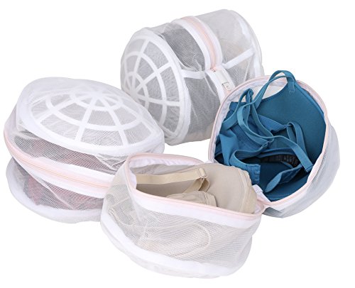Premium Bra Wash Bags Laundry Bags for Bras Lingerie Delicates Regular Size (Set of 3)
