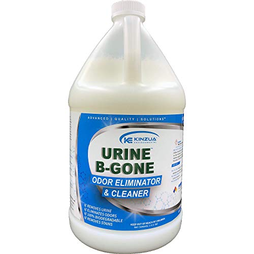 URINE-B-GONE | Professional Urine Enzyme Odor Eliminator | Completely Eliminate Stains and Odors | Each Bottle Contains Over 200 Billion Enzymes | Concentrated Formula | Effective on Laundry (1 Gal)