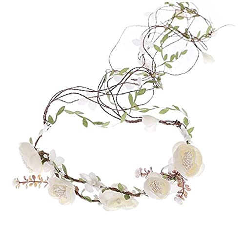 Ever Fairy Berries Flower Crown with Adjustable Vines Tiaras Necklace Belt Party Decoration Wedding Festivals