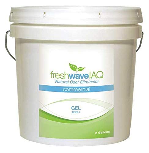 Fresh Wave IAQ Commercial Odor Eliminating Gel Refill, 2 Gallon Bucket | Odor Absorbers for Home | Safer Odor Relief | Natural Plant-Based Odor Eliminator | Refill For 8oz & 16oz. Gels