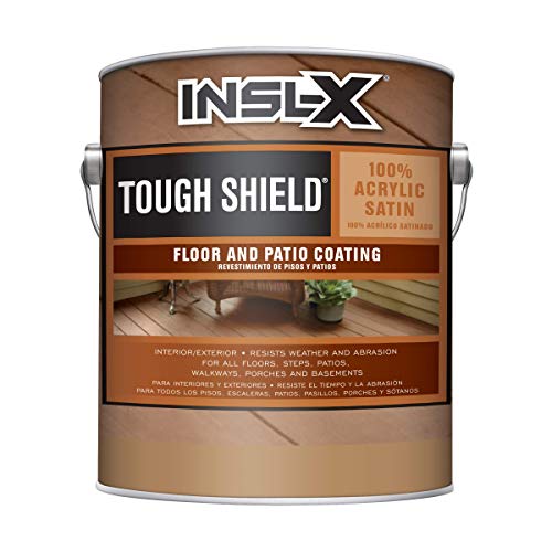 INSL-X Tough Shield Floor and Patio Paint, Saddle Brown, 1 Gallon
