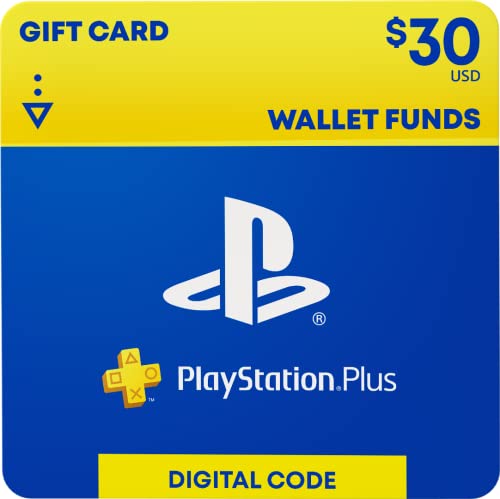 $30 PlayStation Plus – Wallet Funds [Digital Code]