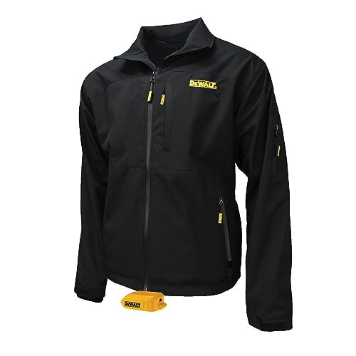 DEWALT Unisex Heated Structured Soft Shell Jacket Kitted