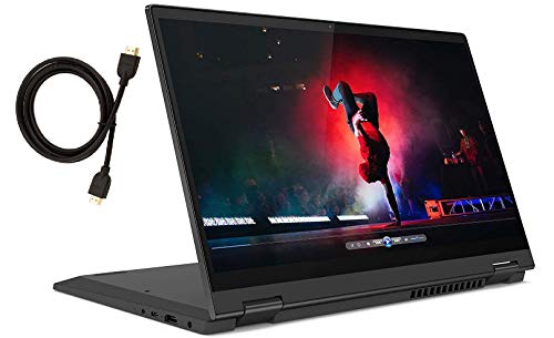 Lenovo Flex 5 14' FHD IPS 2-in-1 Touchscreen Laptop | AMD Ryzen 7 4700U 8-Core | 16GB DDR4 RAM | 1TB SSD | Backlit Keyboard | Fingerprint Reader | Win 10 | with High Speed 6FT HDMI Cable Bundled