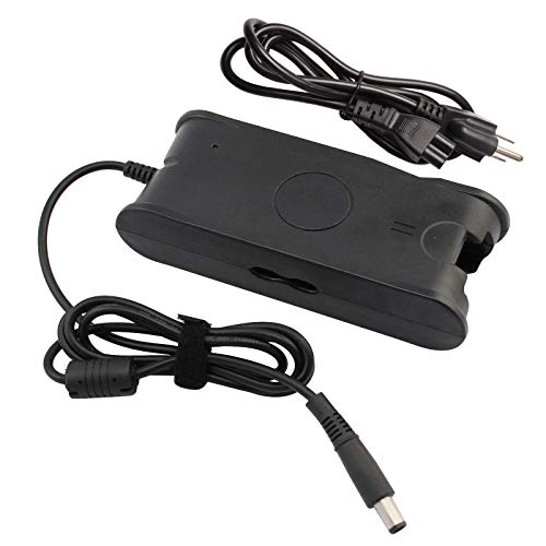 19.5V 4.62A 90W AC Adapter Charger Power Supply Cord for Dell Laptop Computer, Dell PA-10 90-watt Power Supply