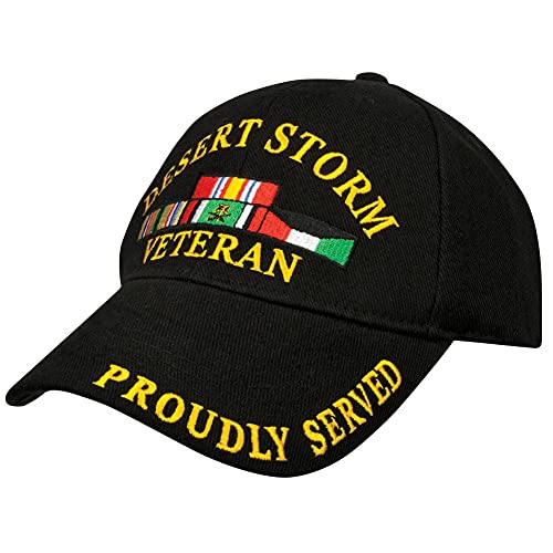 MEDALS OF AMERICA EST. 1976 Desert Storm Veteran Proudly Served Hat