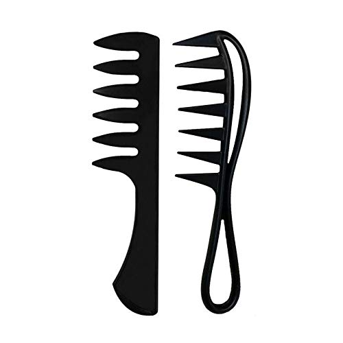 Level 3 Styling Comb Set - Professional Salon Look - Lightweight and Ergonomic - Comfortable and Glides Easily - Level Three - 2pc