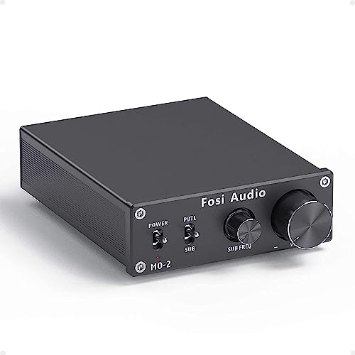 Fosi Audio M02 Subwoofer Amplifier Mono Channel Amp Home Theater 100Watt Power Amp