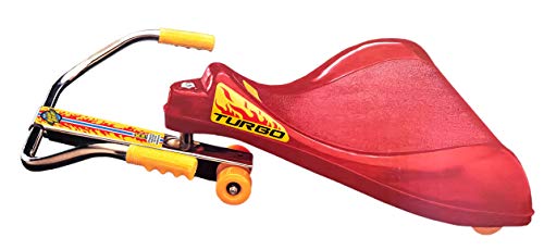 The Original Roller Racer Flying Turtle Sit Skate, Kid Powered, No Motor, No Pedals, No Batteries, Power by Zig zag Motion, Promotes Active Play in or Outdoors, Non-marring Skate Wheels