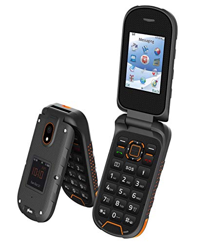 Plum Rugged Flip Phone GSM Unlocked Water Proof Shock Proof IP68 Military Grade - oNLY for International uSE