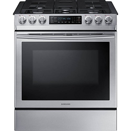 Samsung 30' Stainless Steel Slide-In Gas Range