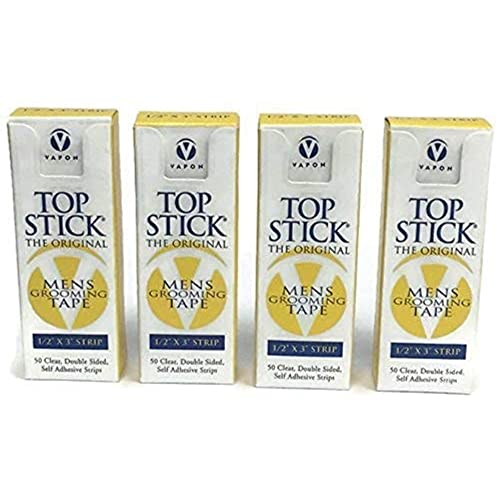 Vapon VAP-SR3/4 Topstick Toupee Tape, Pack of 4