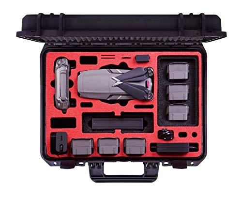 Professional Carrying Case for DJI Mavic 2 Pro & Zoom and DJI Standard Controller and DJI Smart Controller - Perfect Suitcase - Made in Germany