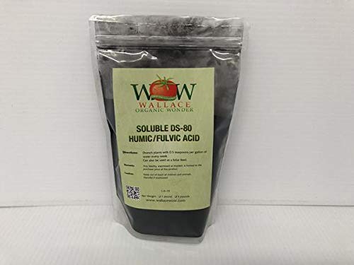 Wallace Organic Wonder, Soluble DS-80 Humic/Fulvic Acid (1lb)