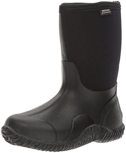 Bogs Women's Classic Mid Waterproof Insulated Boot,Black,12 M US
