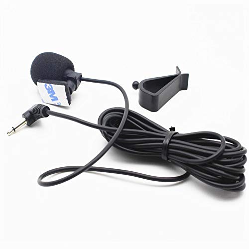 Saidbuds Car Stereo Microphone 3.5mm External Mic for Car Vehicle Head Unit Enabled Stereo GPS DVD Laptop