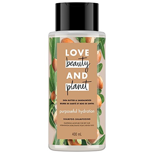 Love Beauty and Planet Shea Butter & Sandalwood Purposeful Hydration Shampoo, 400ml