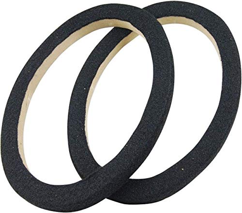 AUDIOP RING69CBK Nippon 6 in. x 9 in. MDF Ring with Black Carpet Pair Packed