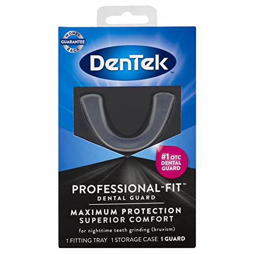 DenTek Mouth Guard for Nighttime Teeth Grinding, Professional-Fit Dental Guard, 1 Count