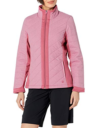 PUMA Golf 2020 Women's Primaloft Jacket, Rose Wine, Small