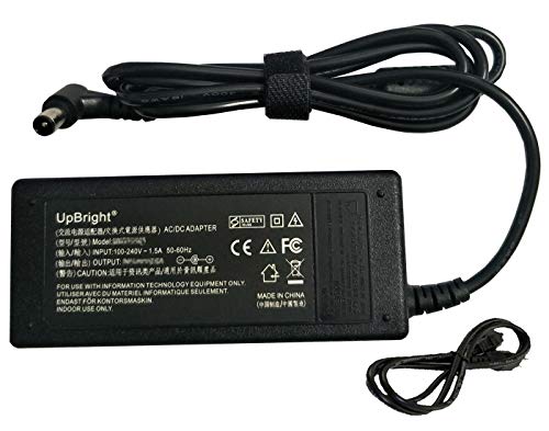 UpBright 24V AC/DC Adapter Compatible with Samsung HW-J355 HW-J370 HW-J450 HW-J470 HW-J550 HW-J551 HW-J7500 HW-J7501 HW-J8500 HW-J8501 HW-J7500R HW-J8500R SoundBar 24VDC 2.5A Power Supply Charger PSU