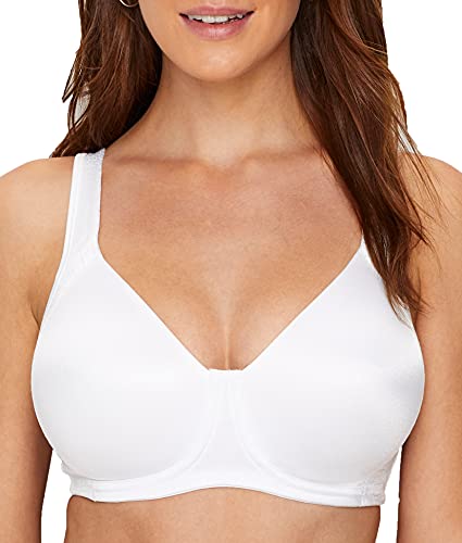 Playtex Women's 18 Hour No Poke No Dig Underwire Bra US4698, White, 46DD